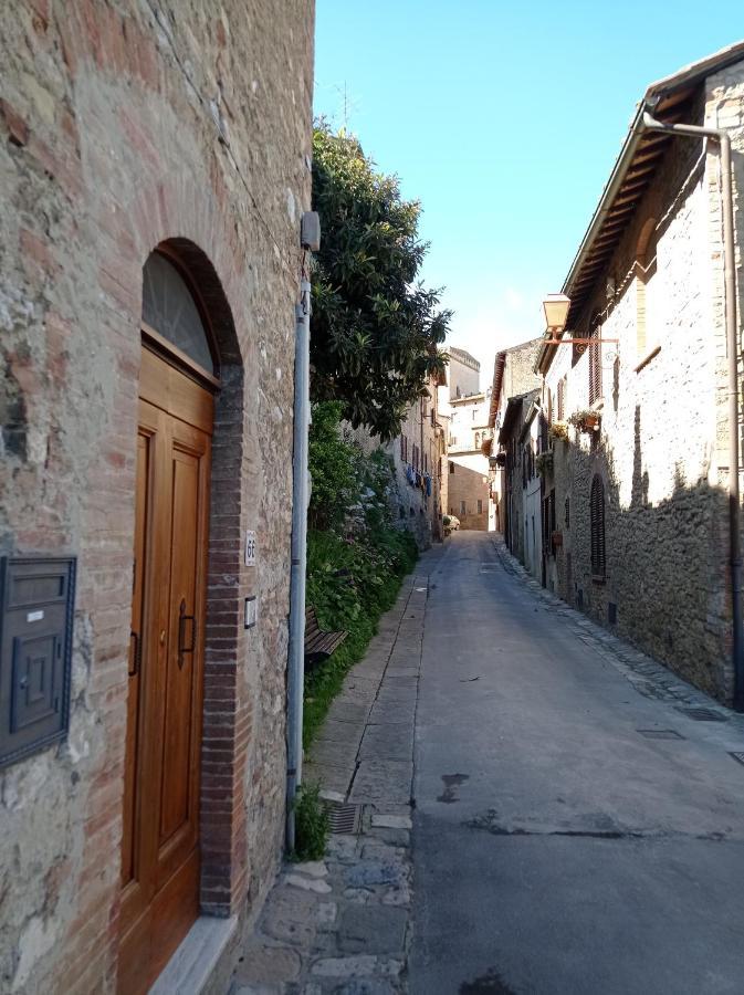 Ferienwohnung La Casa Dei Ricordi San Gimignano Exterior foto